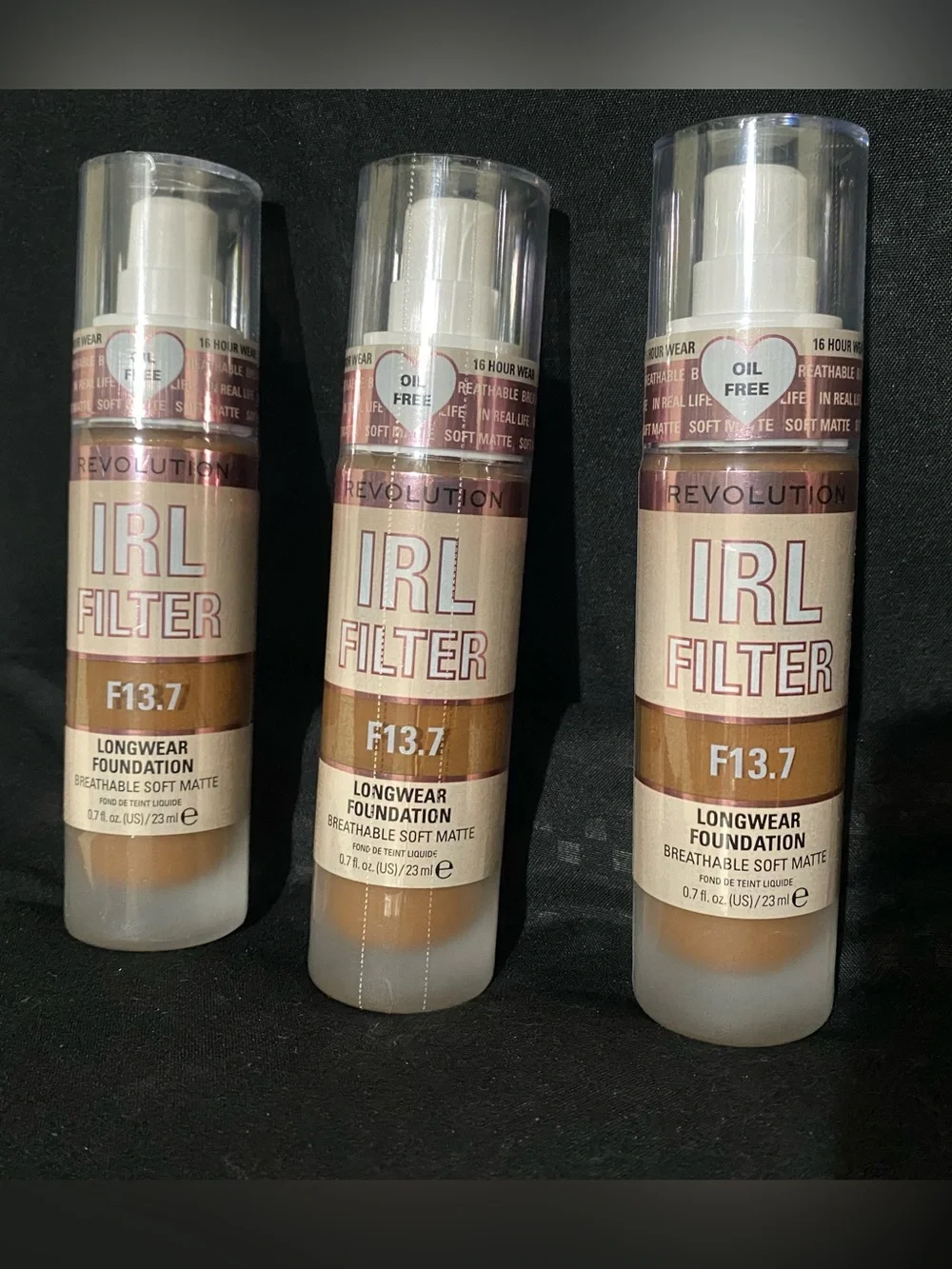 Revolution IRL Filter Longwear Foundation Bundle